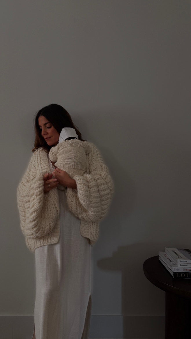 Brioche knit Cardigan