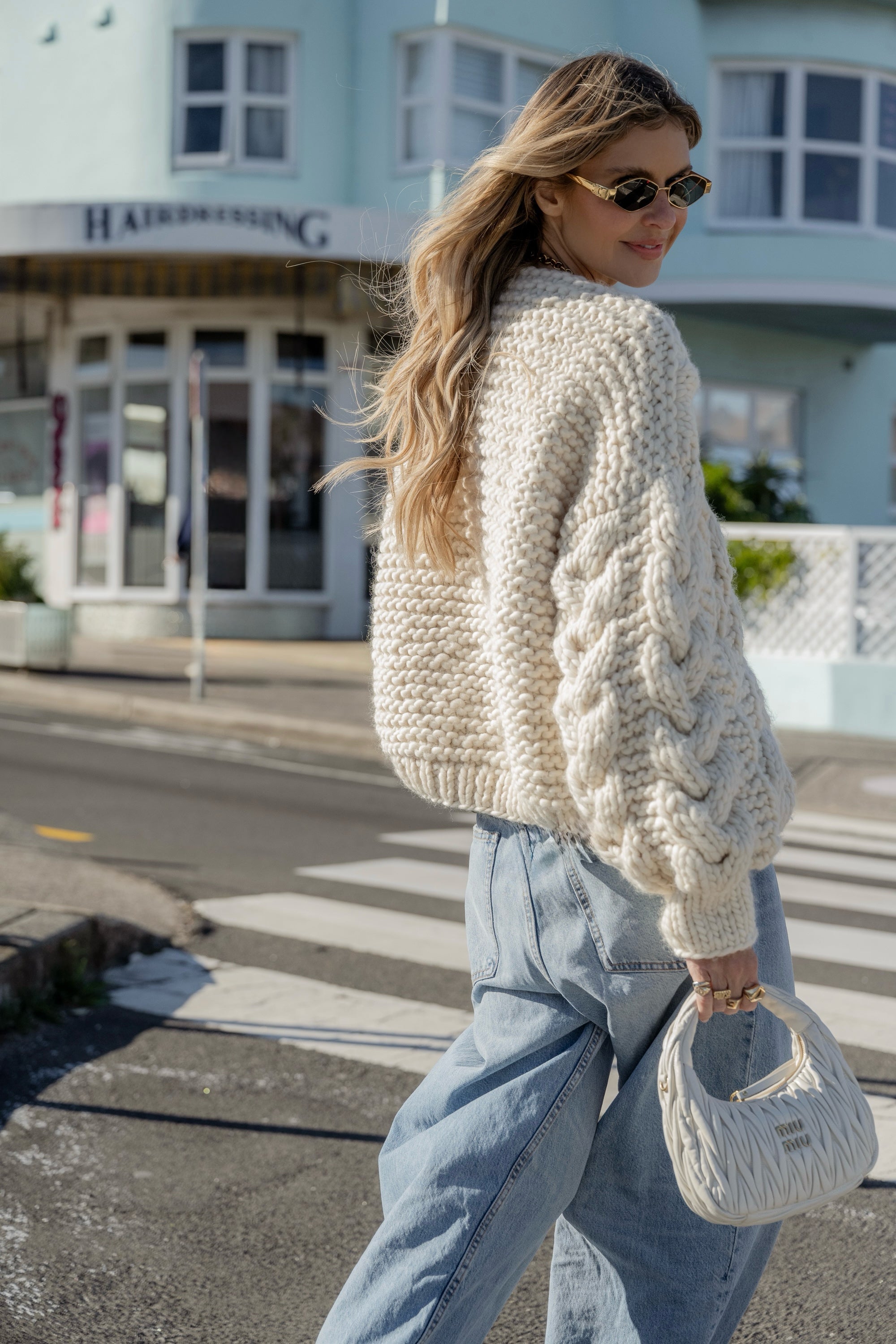 Chunky Cable Cardigan