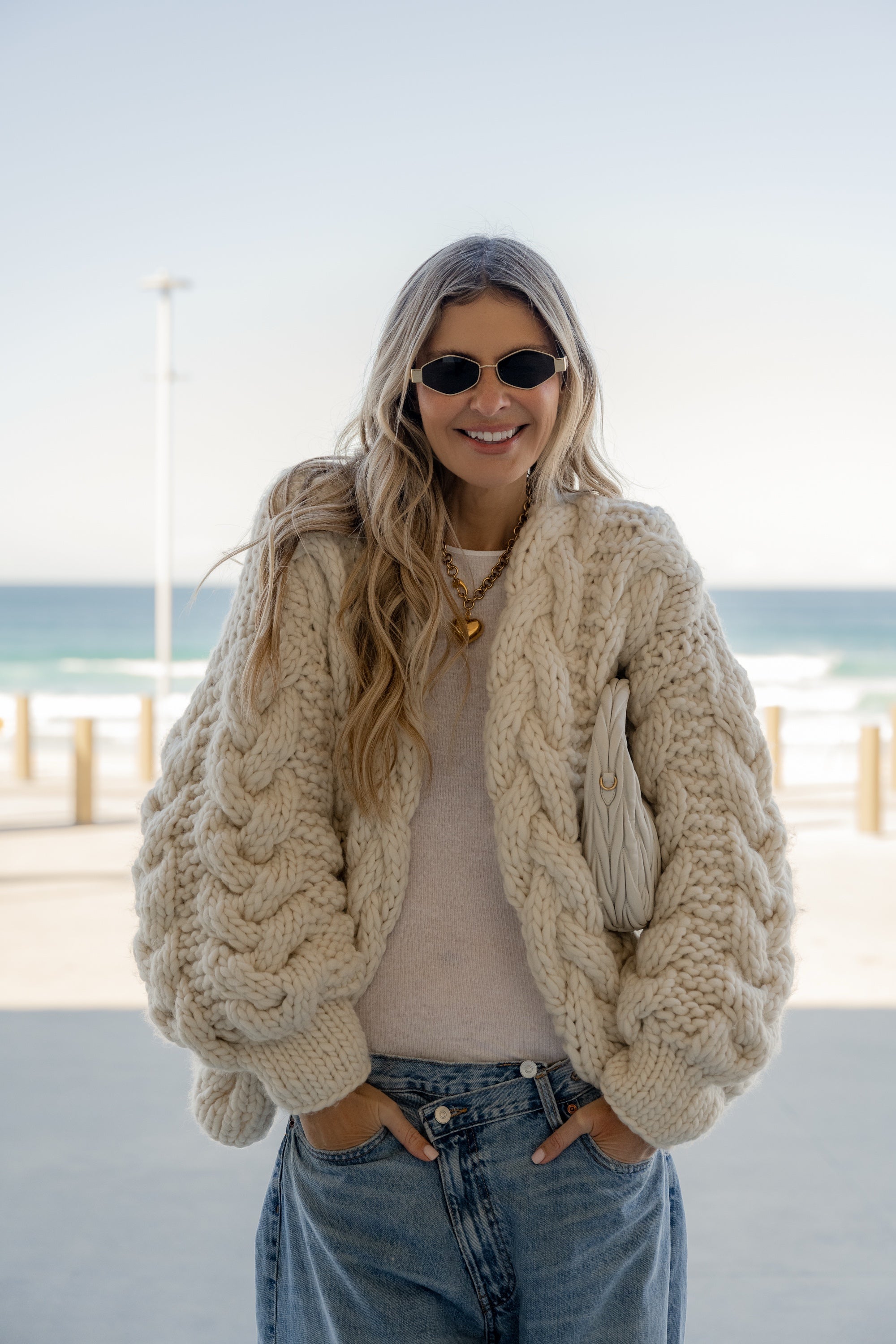 Chunky Cable Cardigan