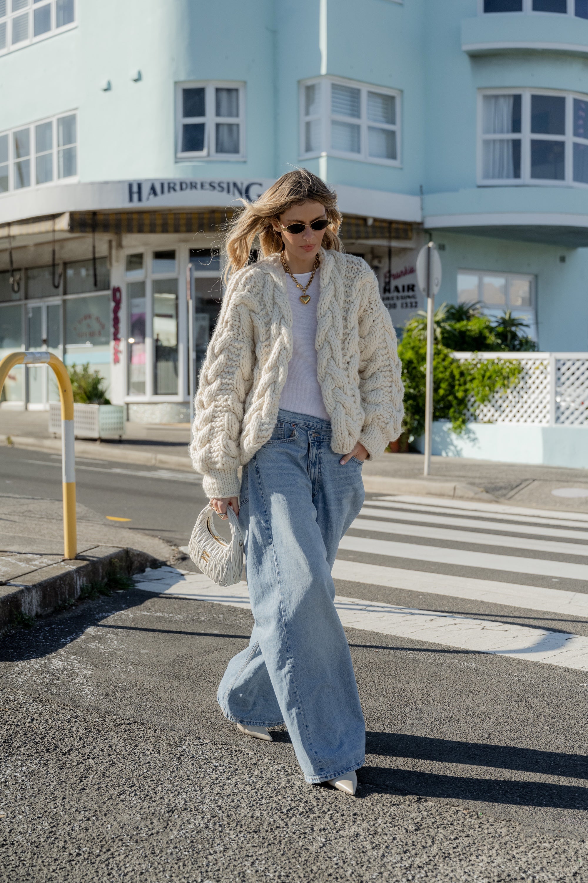 Chunky Cable Cardigan