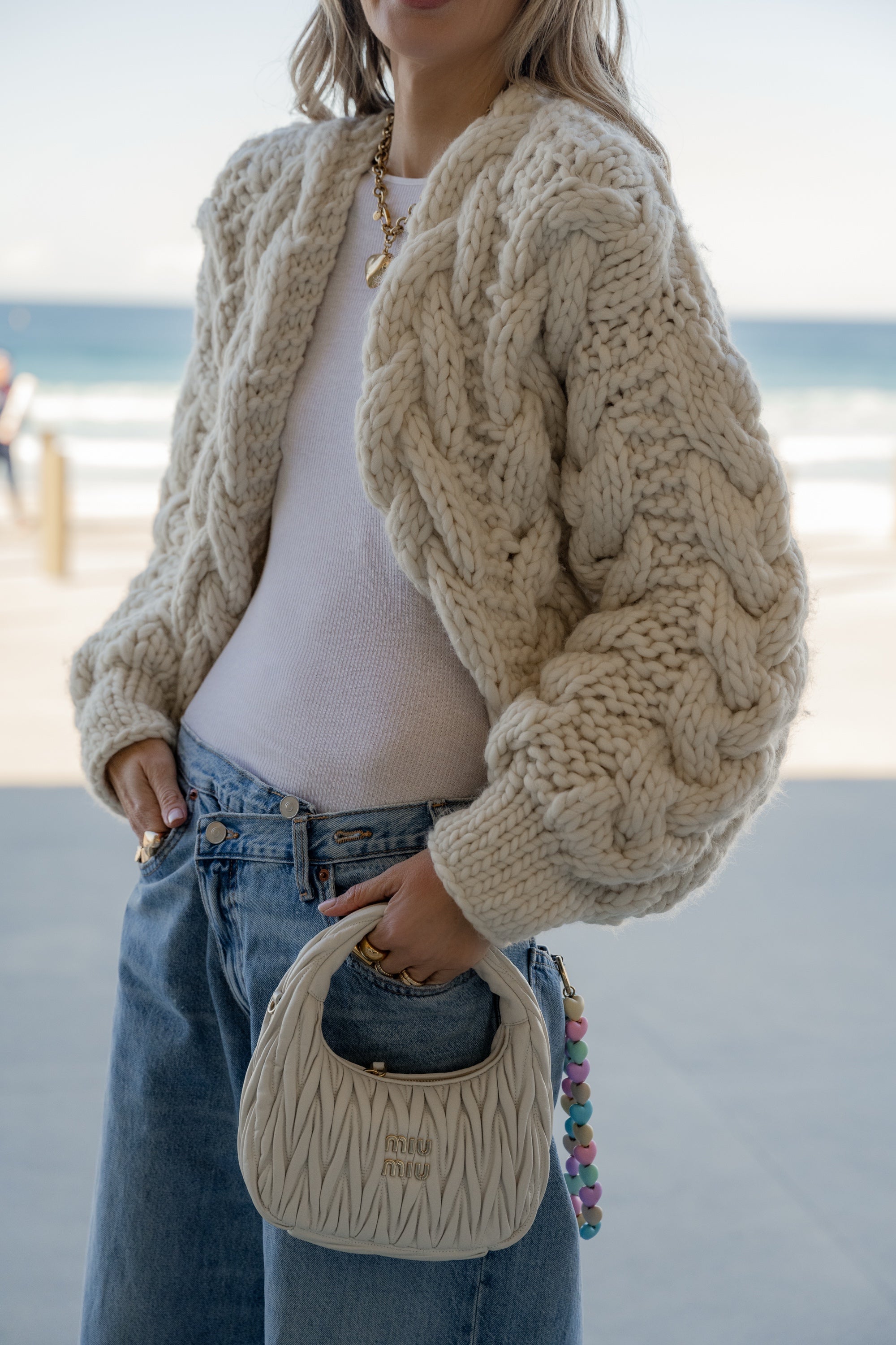 Chunky Cable Cardigan