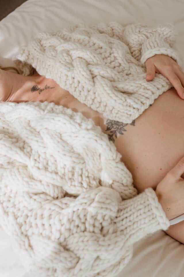 Chunky Cable Cardigan