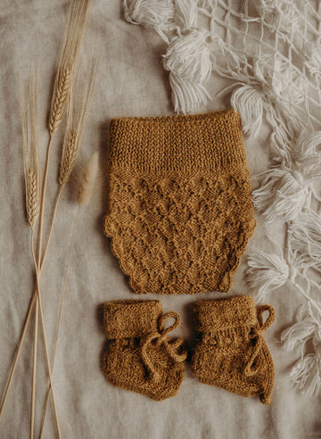 Fern Knit Bloomers - Gold