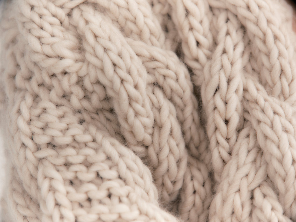 Chunky Cable Cardigan