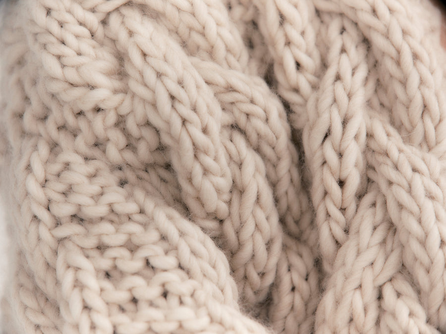 Chunky Cable Cardigan
