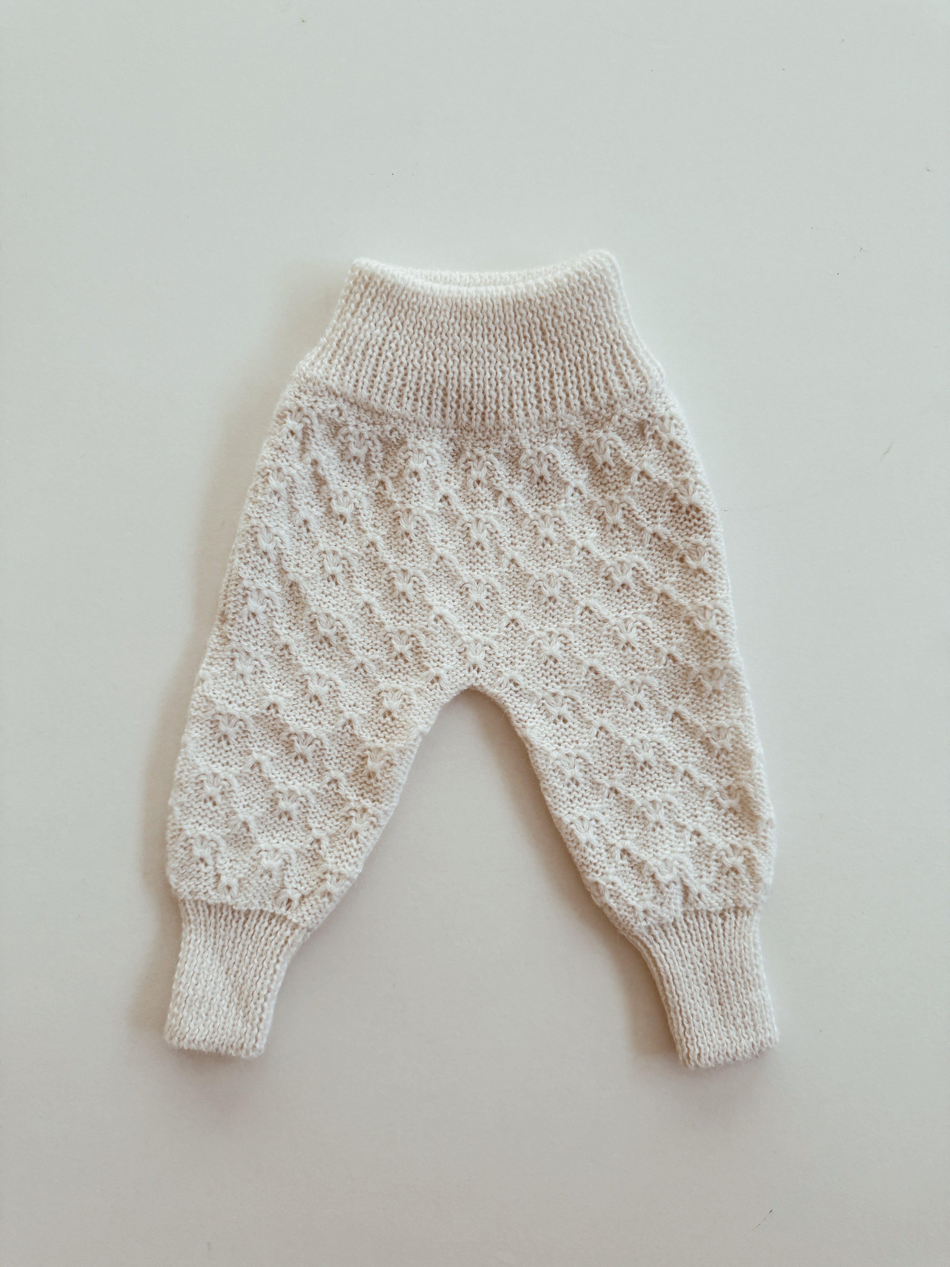 Fern Knit Pants - Snow