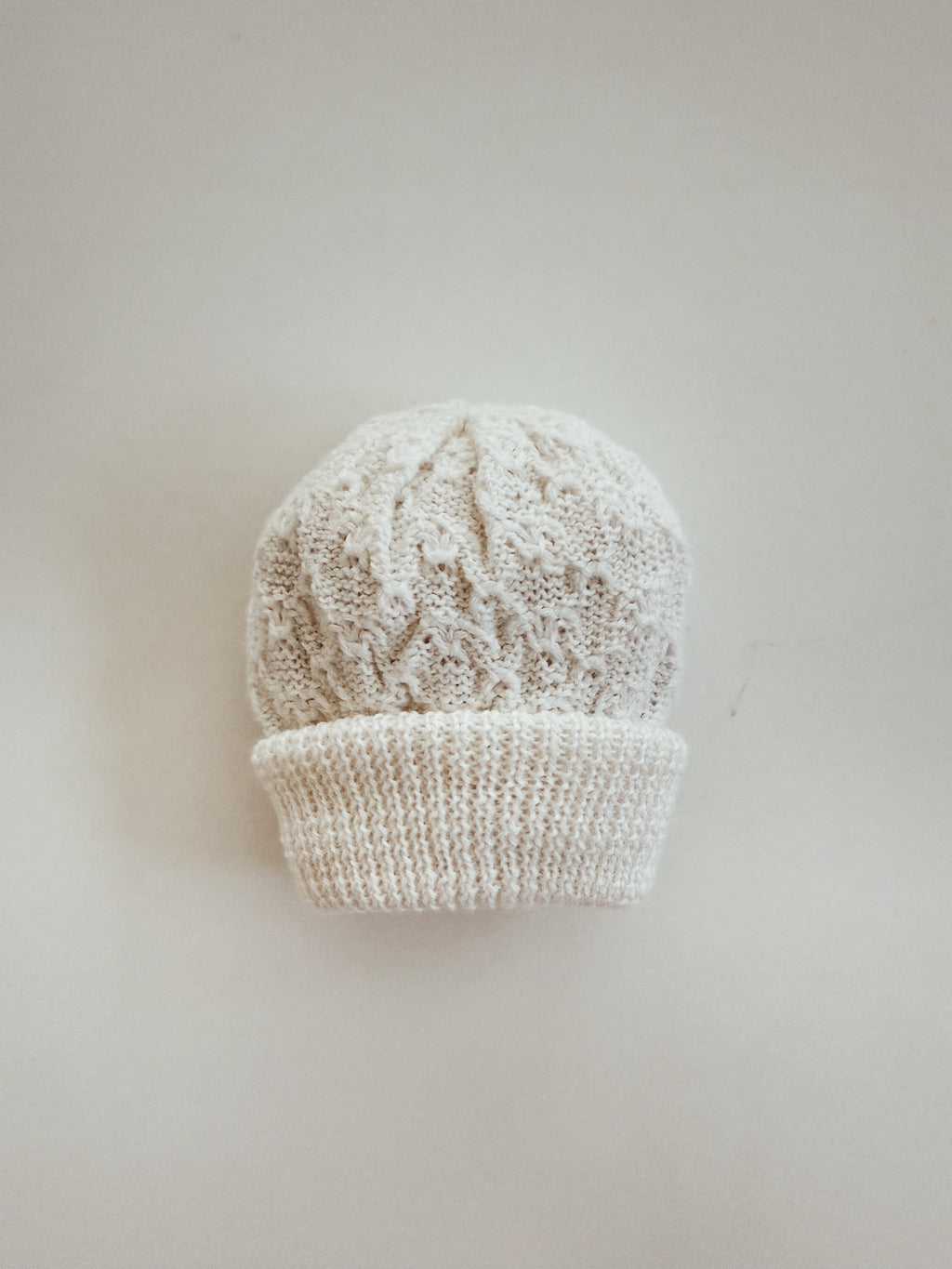 Minnie Beanie - Snow - Hank Knitwear