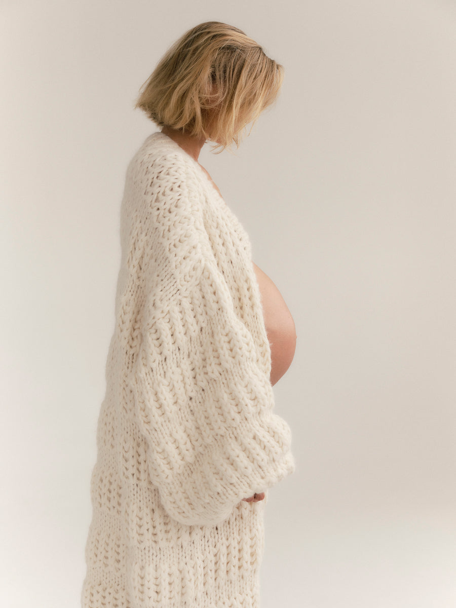 Brioche Knit Robe