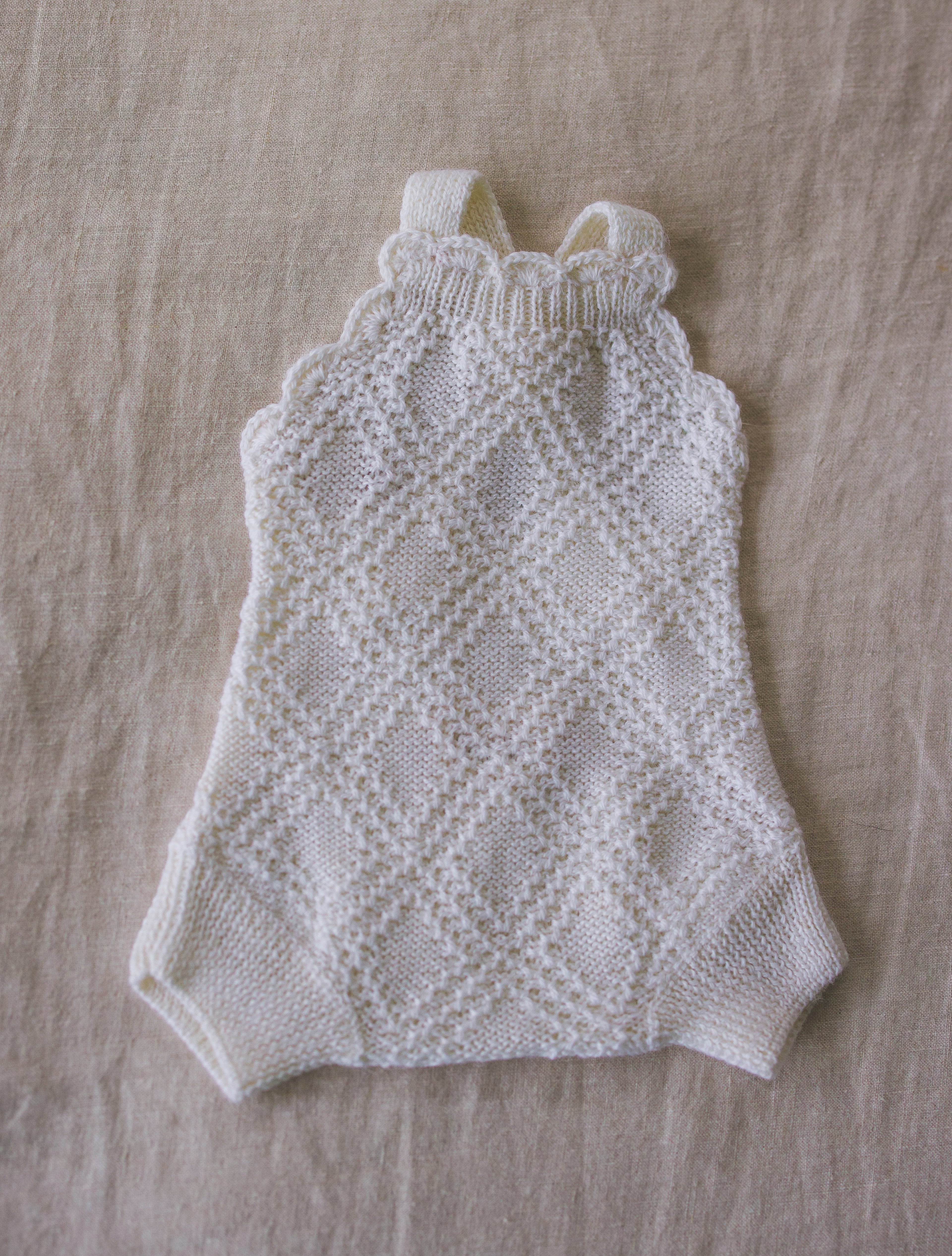 Magnolia Romper - Snow