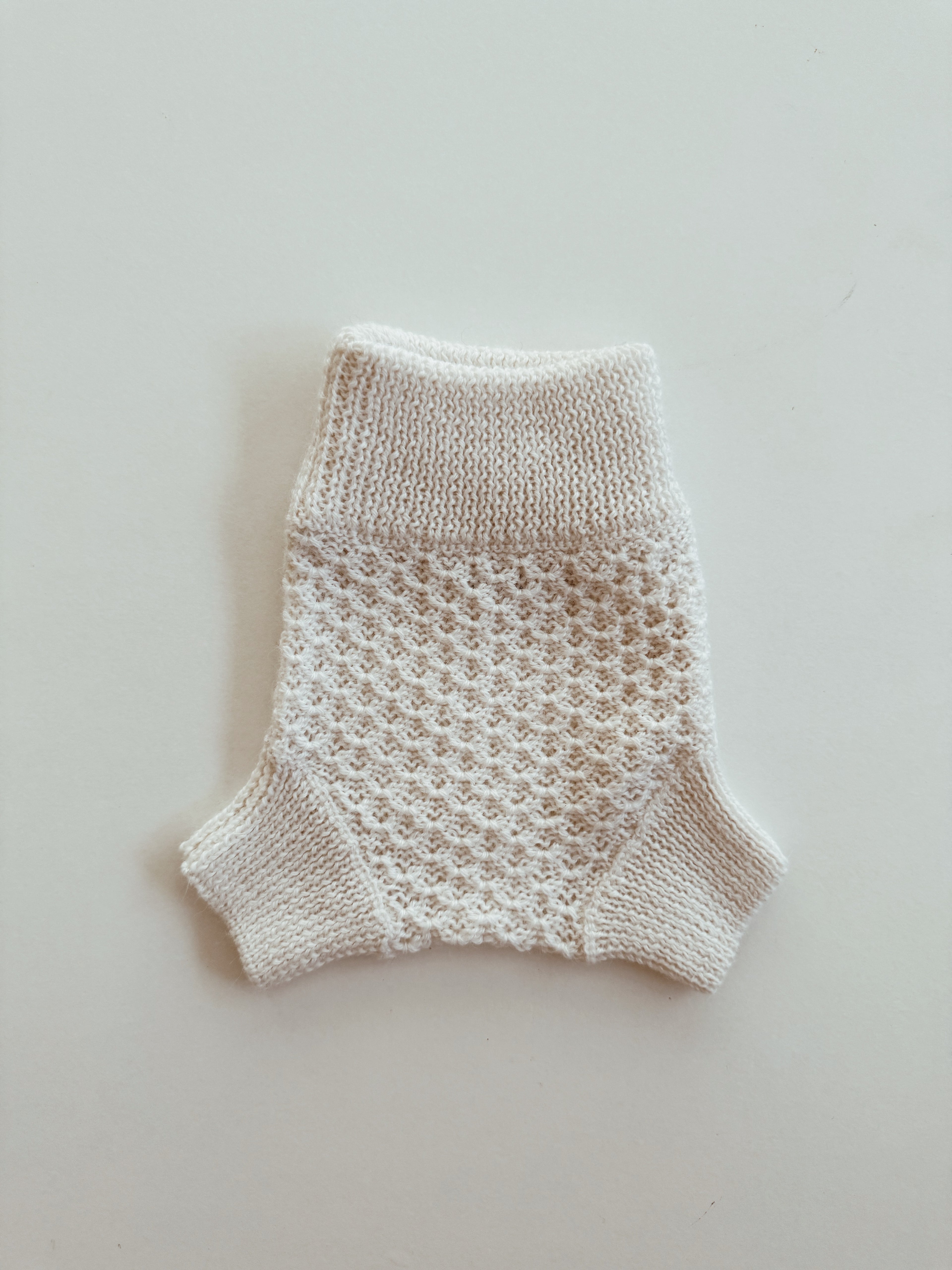 Hazel Knit Bloomers - Snow