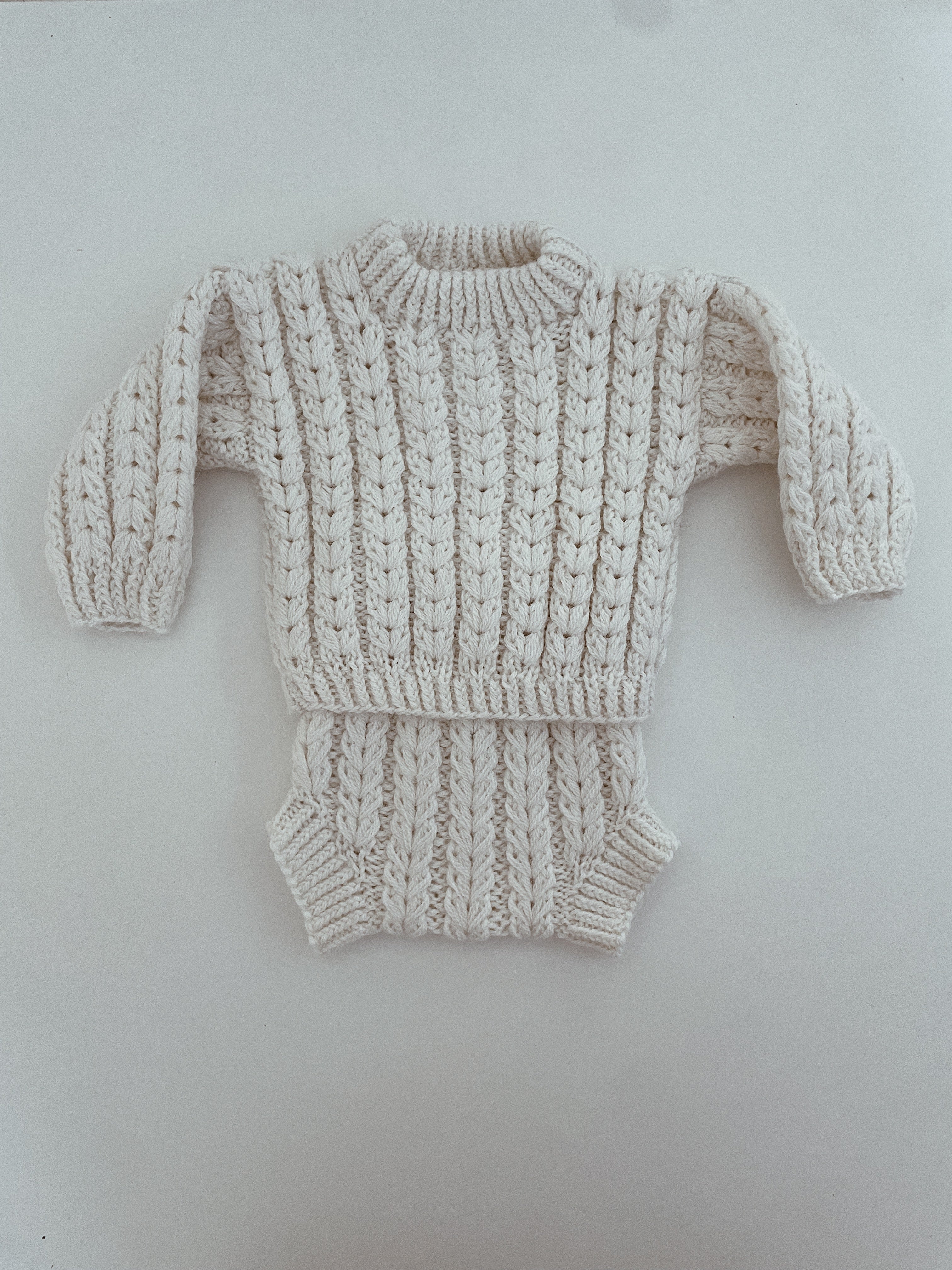 Darcy knit sweater - Snow