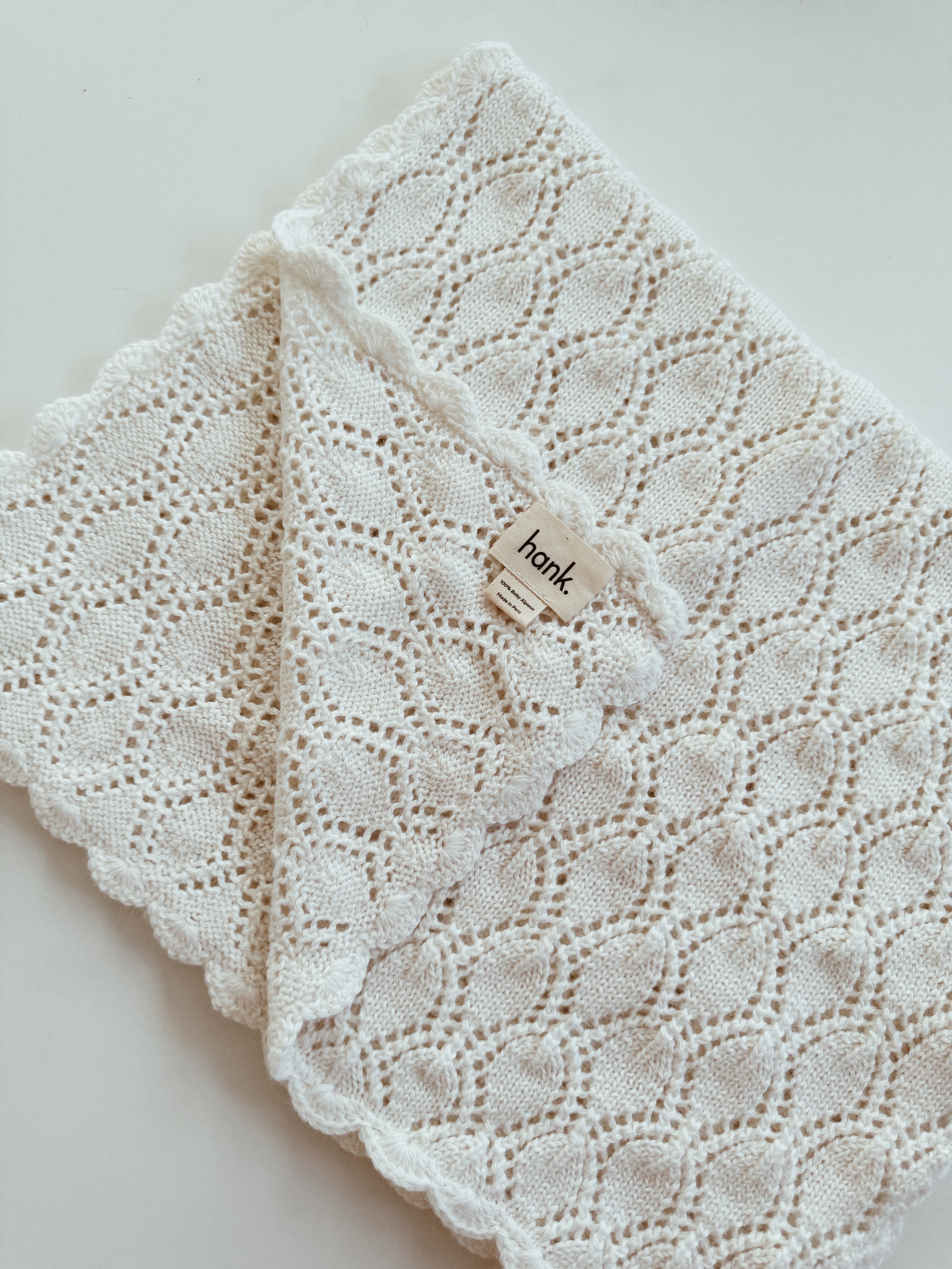 Fleur Heirloom Wrap - Snow
