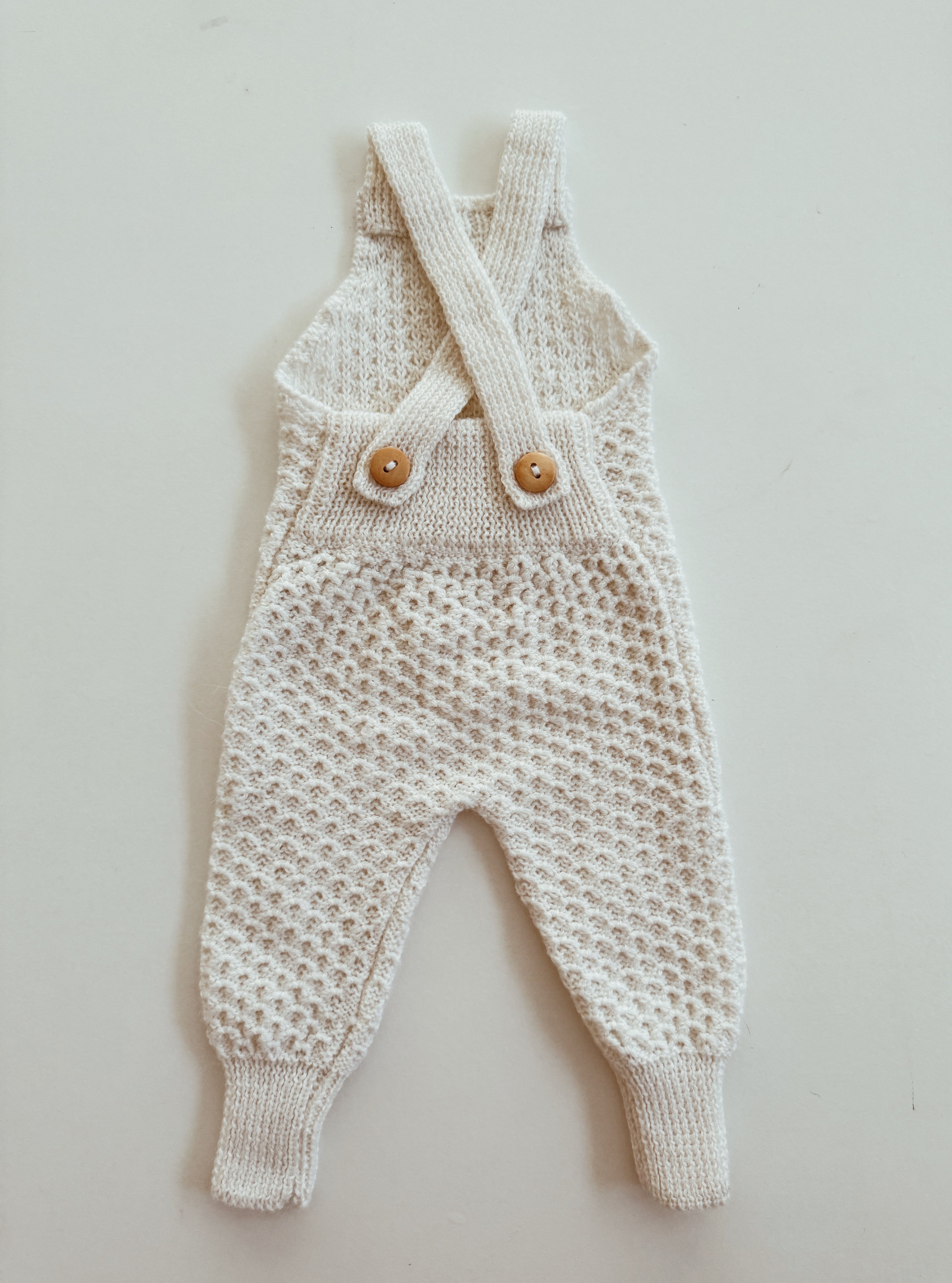 Hazel Long-Legged Romper - Snow