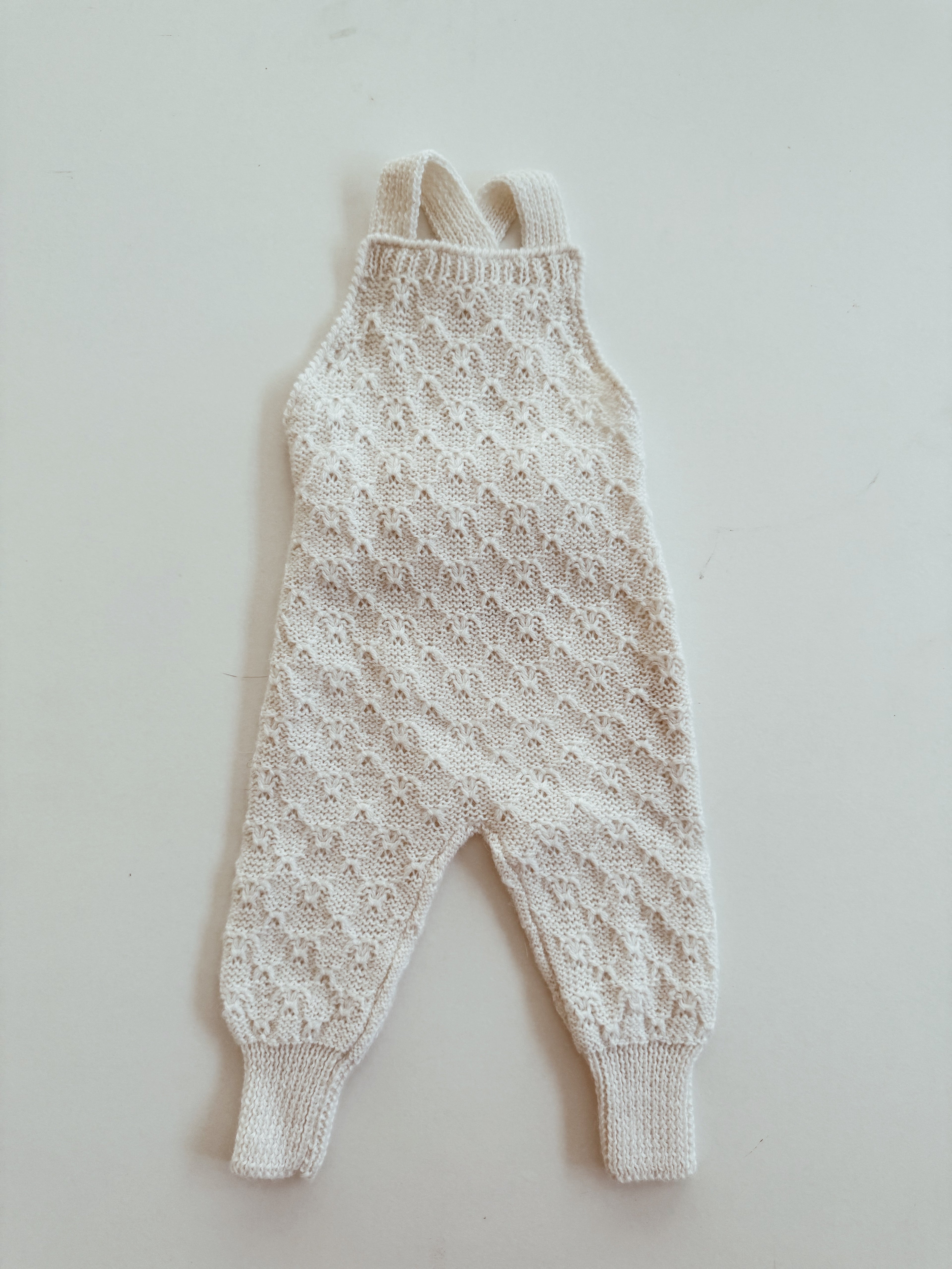 Fern Long-Legged Romper - Snow