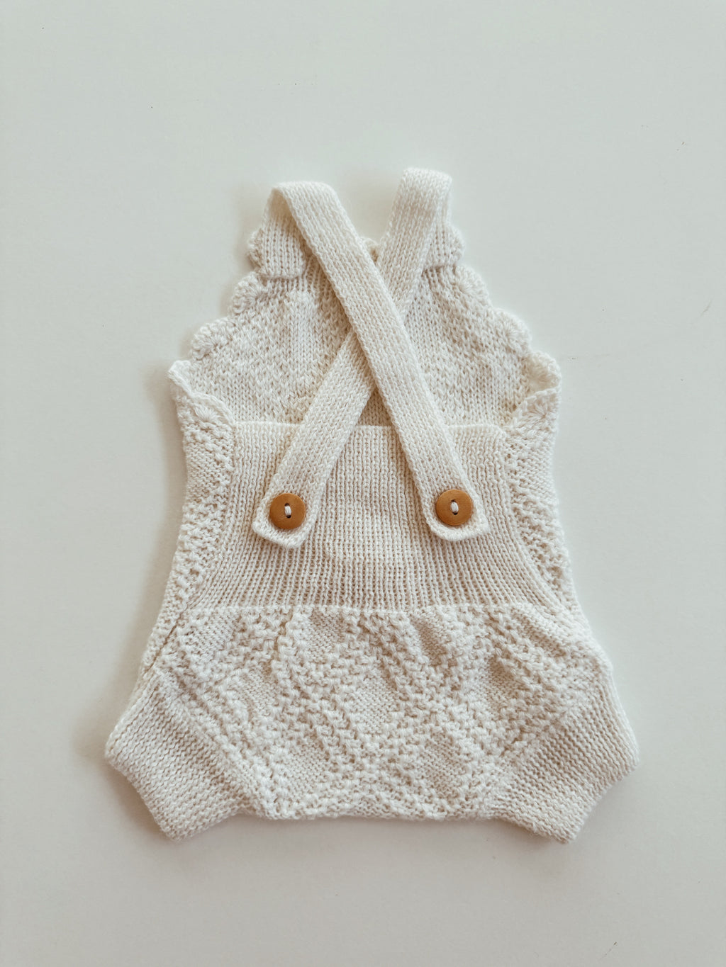 Magnolia Romper - Snow