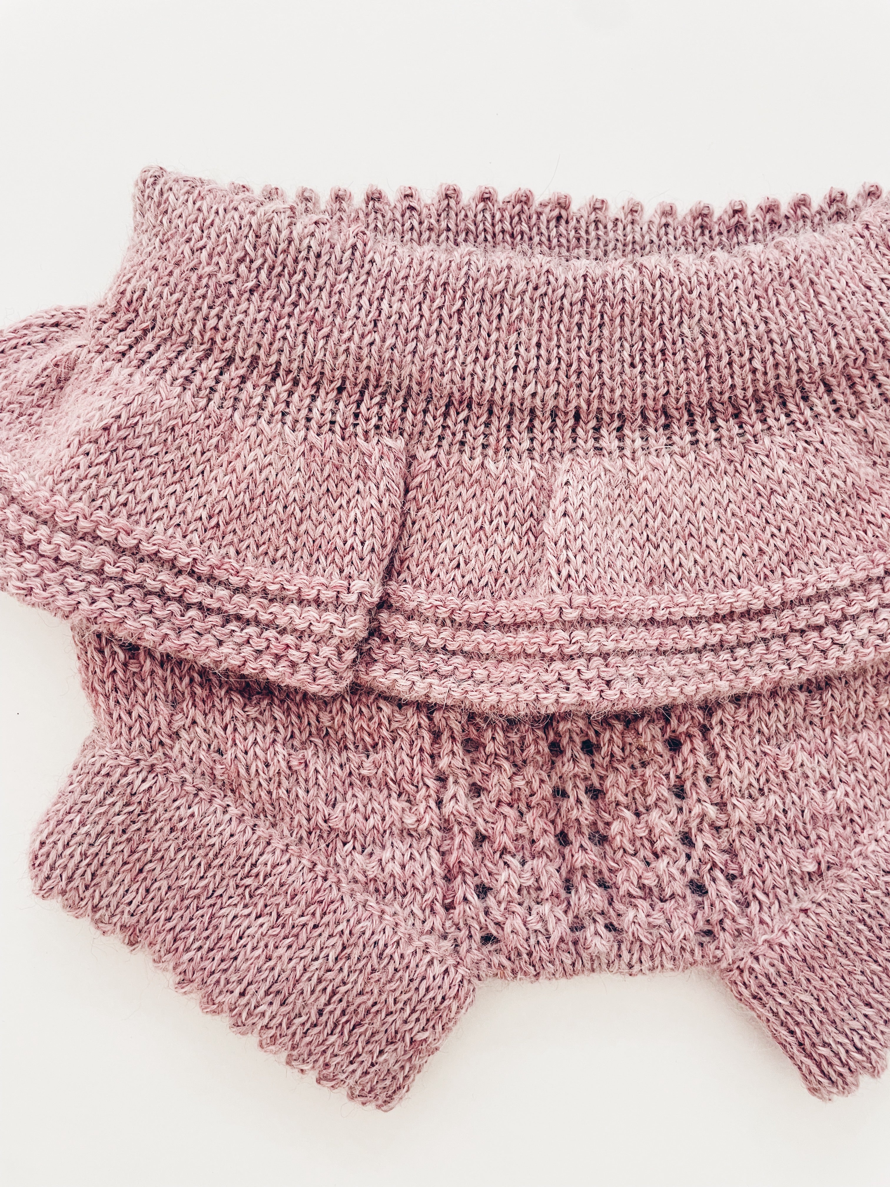 Esmé Knit Bloomers - Mauve ALPACA