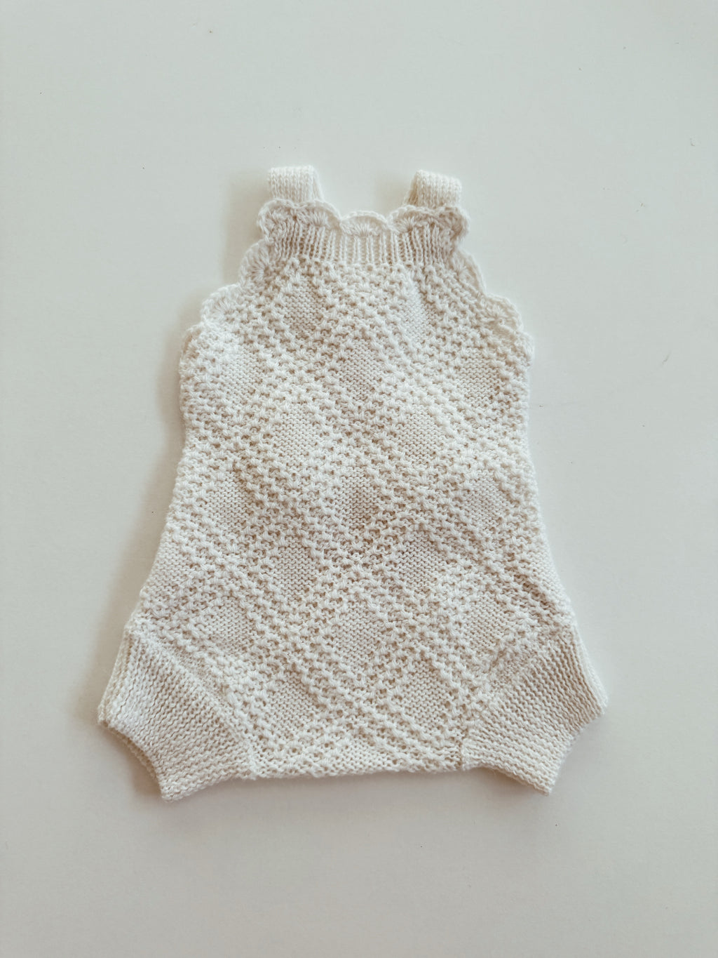 Magnolia Romper - Snow