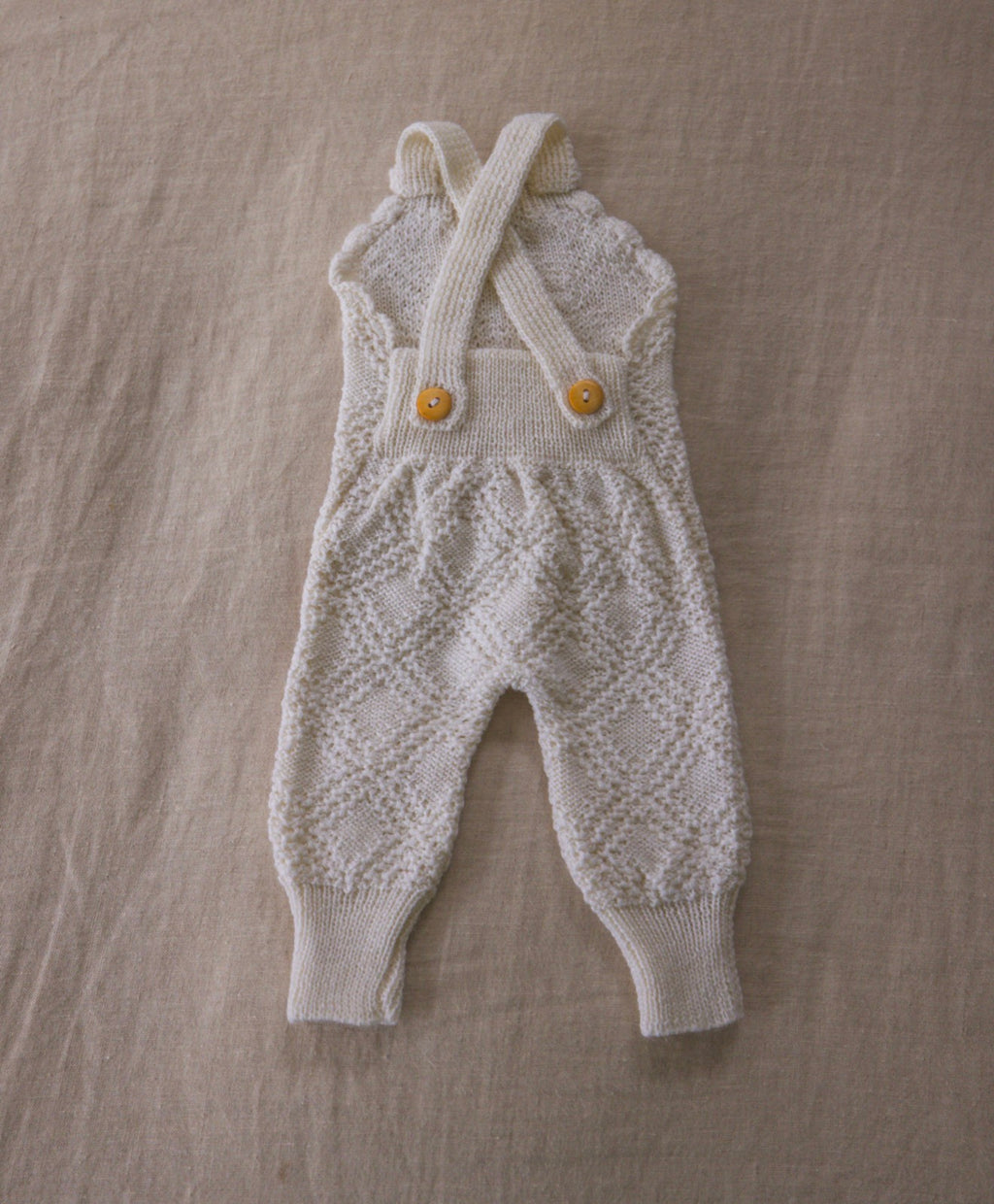 Fern Long-Legged Romper - Snow