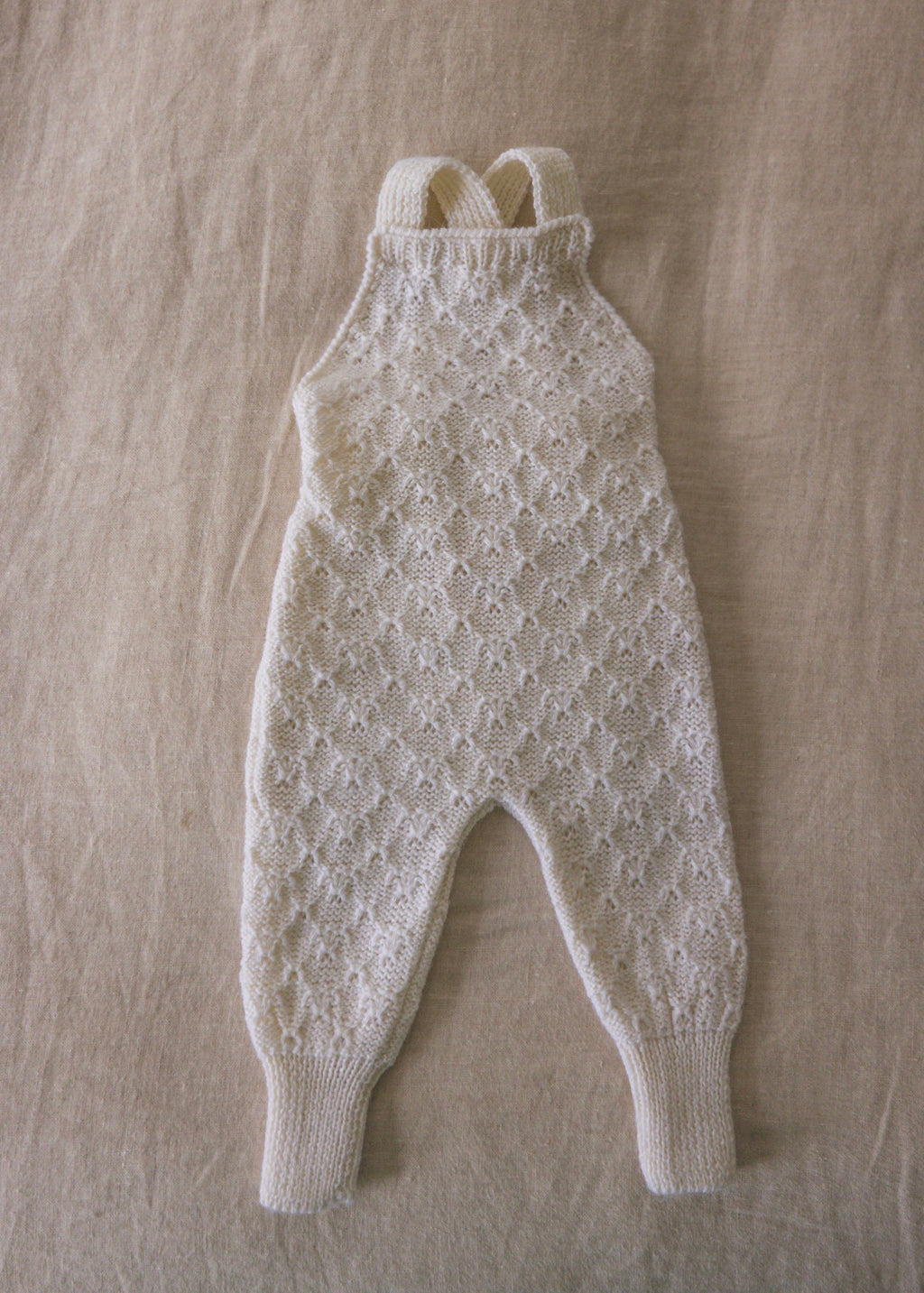 Fern Long-Legged Romper - Snow
