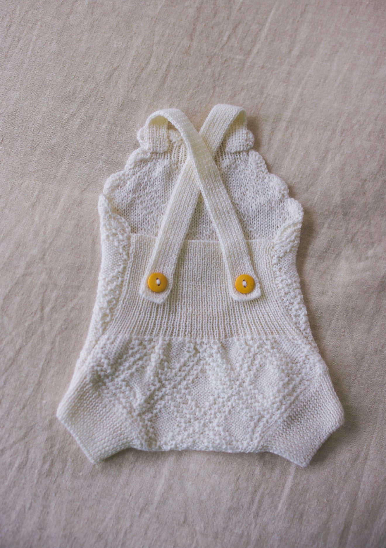 Magnolia Romper - Snow