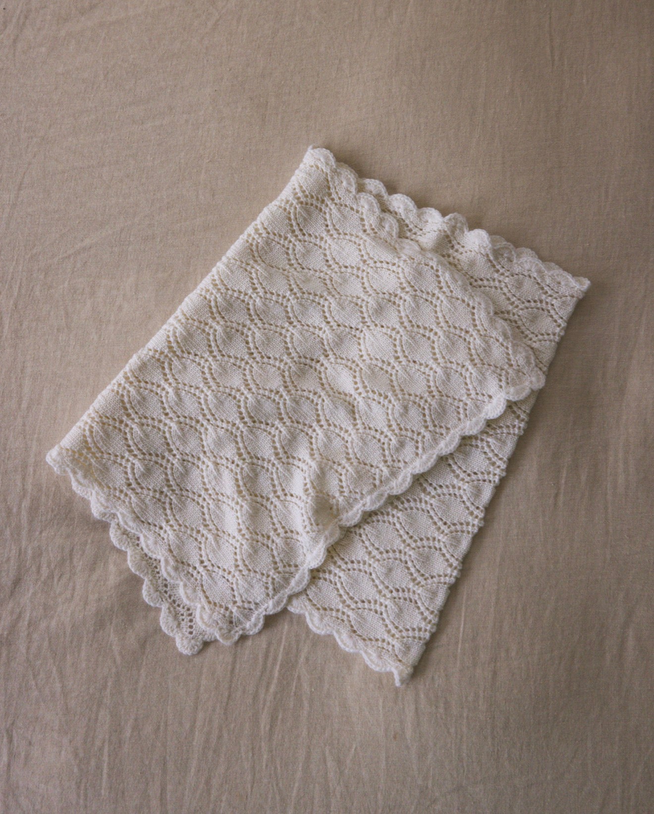 Fleur Heirloom Wrap - Snow