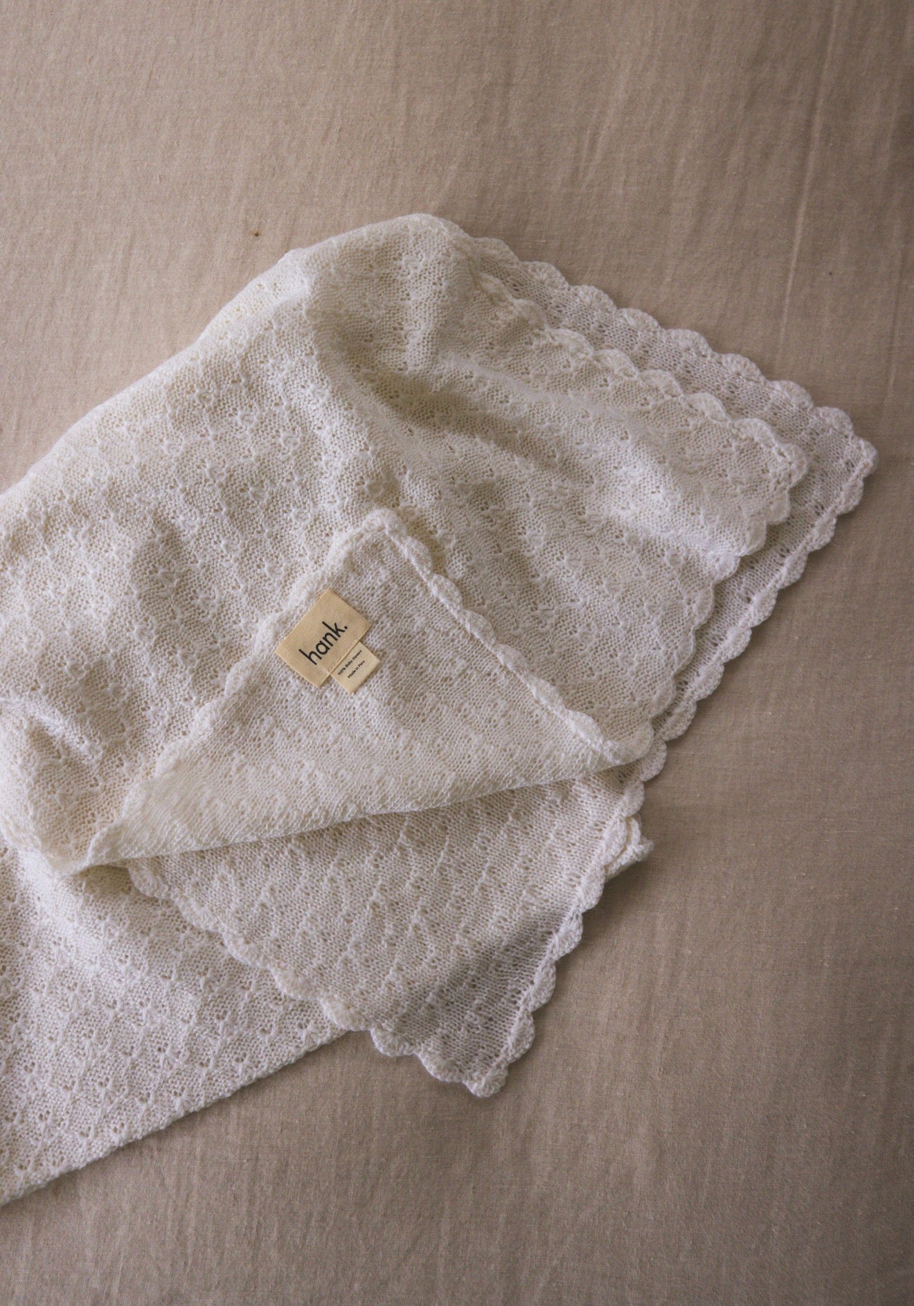 Mabel Heirloom Wrap - Snow