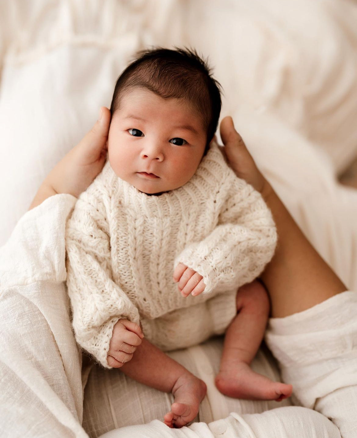 Darcy knit sweater - Snow