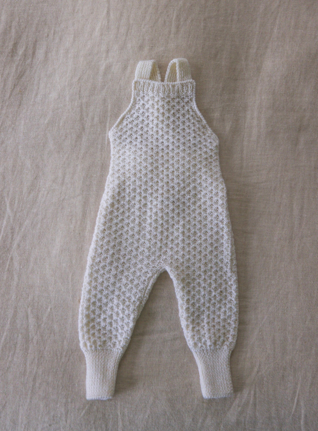 Hazel Long-Legged Romper - Snow