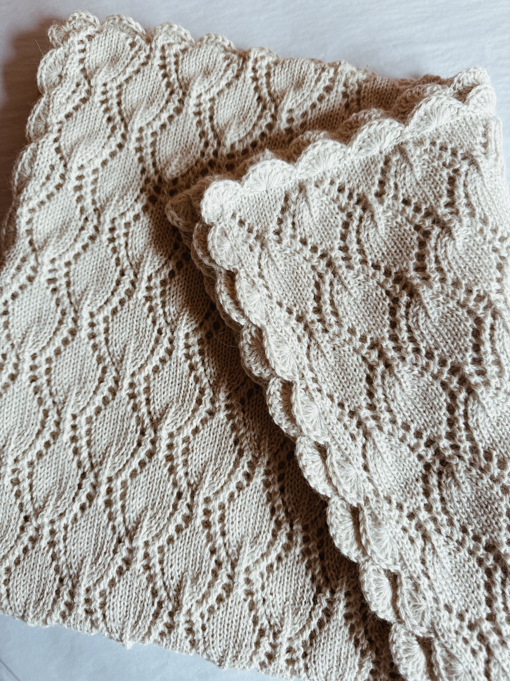 Fleur Heirloom Wrap - Cloud