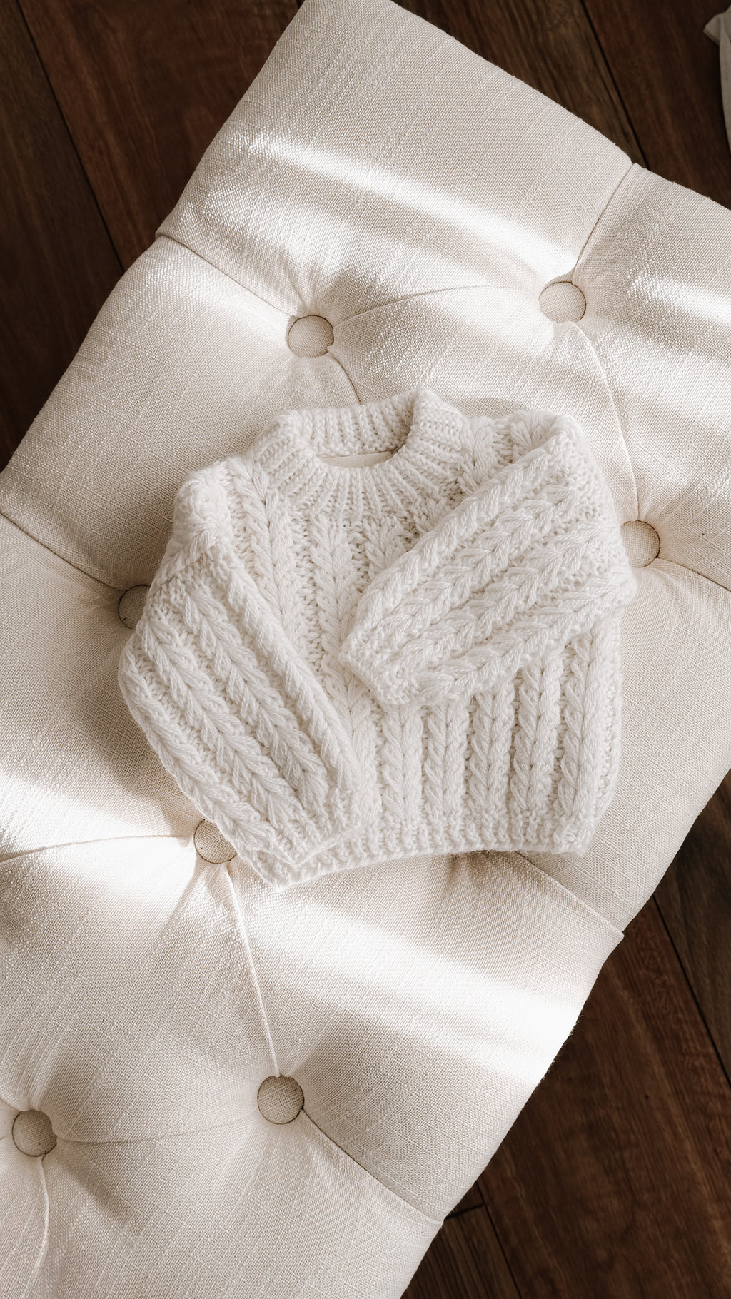 Darcy knit sweater - Snow