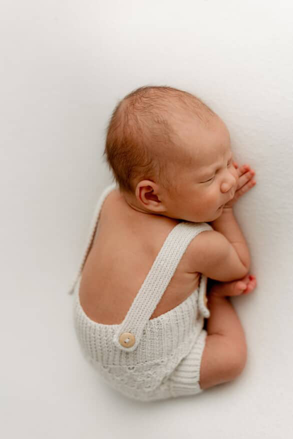 Elke Knit Overalls - Snow