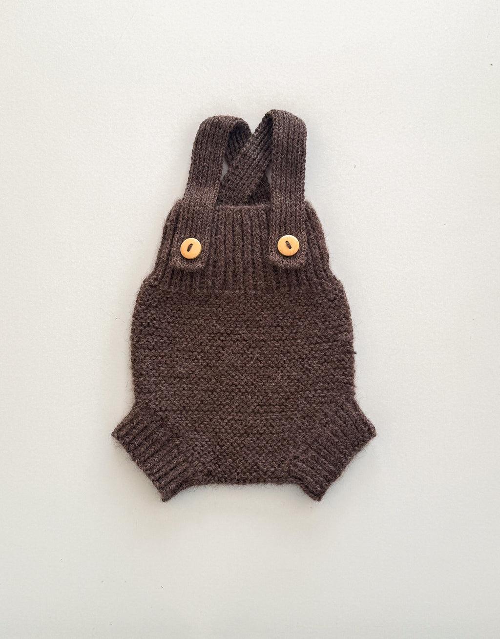 Otis Knit Overalls - Chocolate