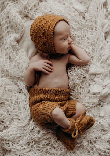 Hazel Knit Bloomers - Gold
