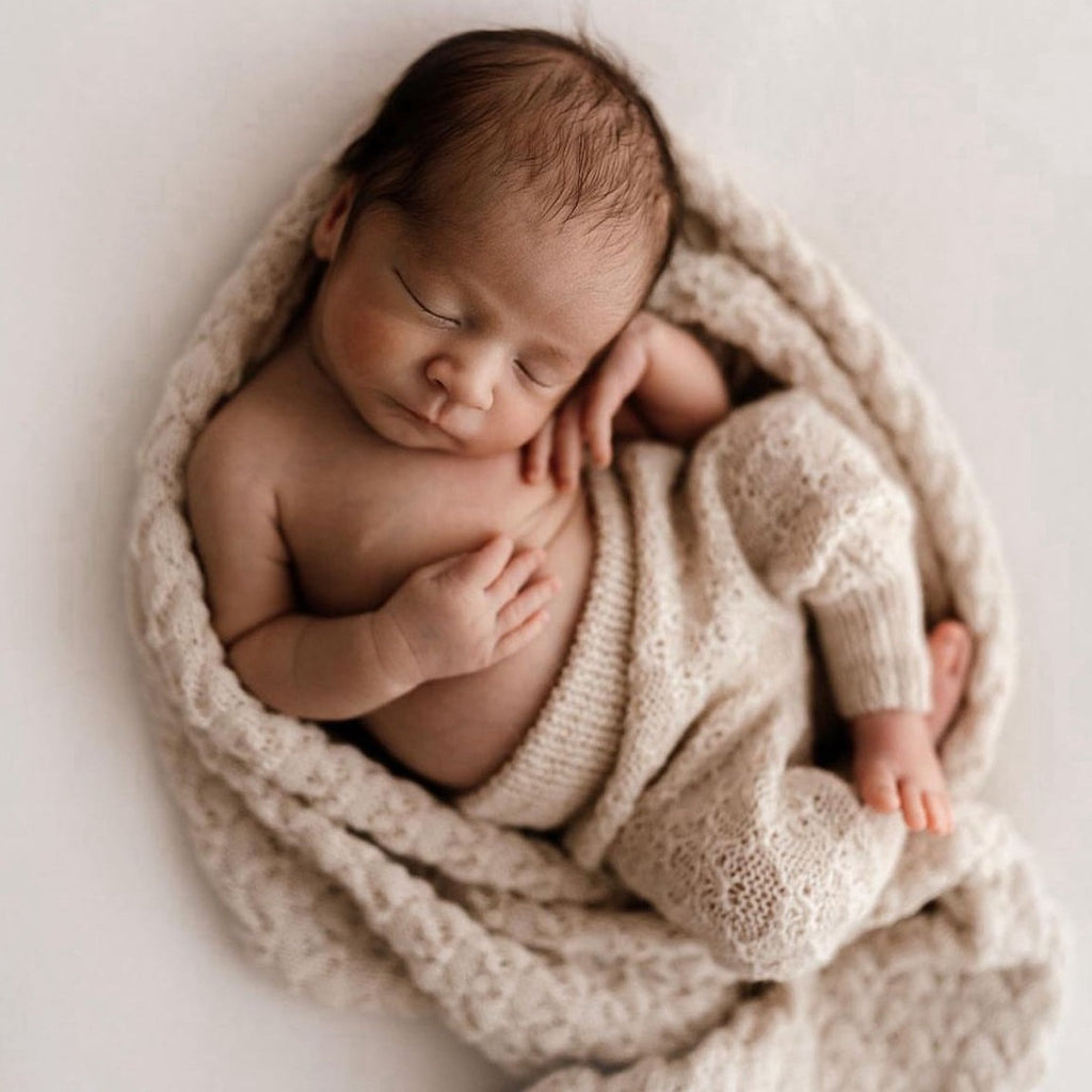 Mabel Heirloom Wrap - Cloud