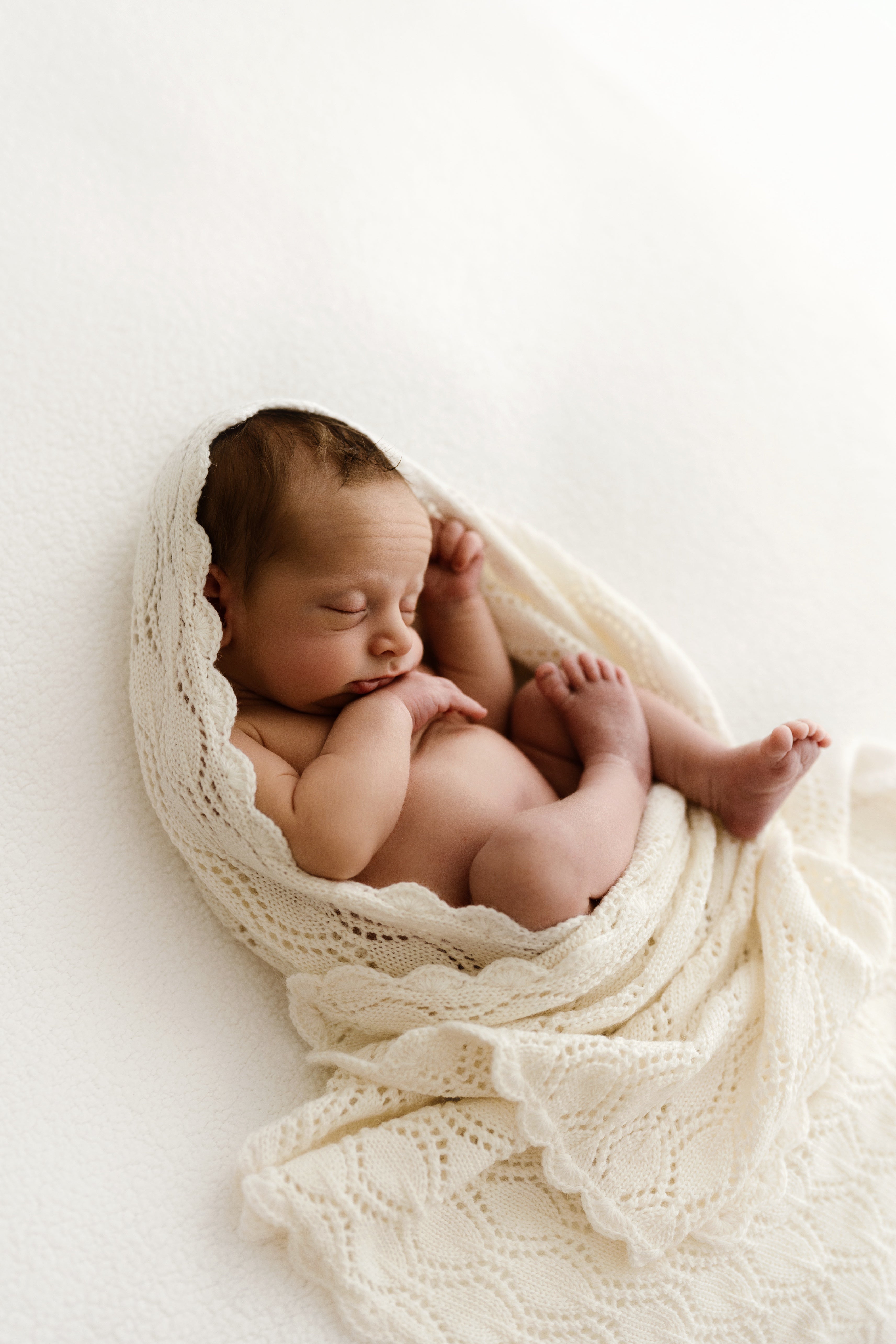 Fleur Heirloom Wrap - Snow