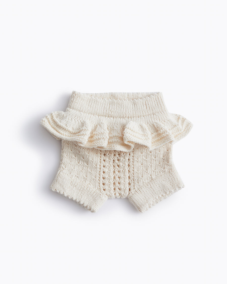 heirloom cotton knit lacy frilly bloomers 