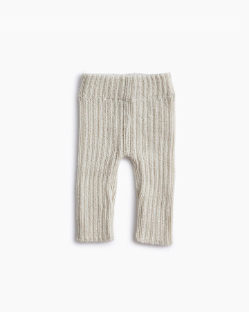 knit ribbed leggings for newborns and babies