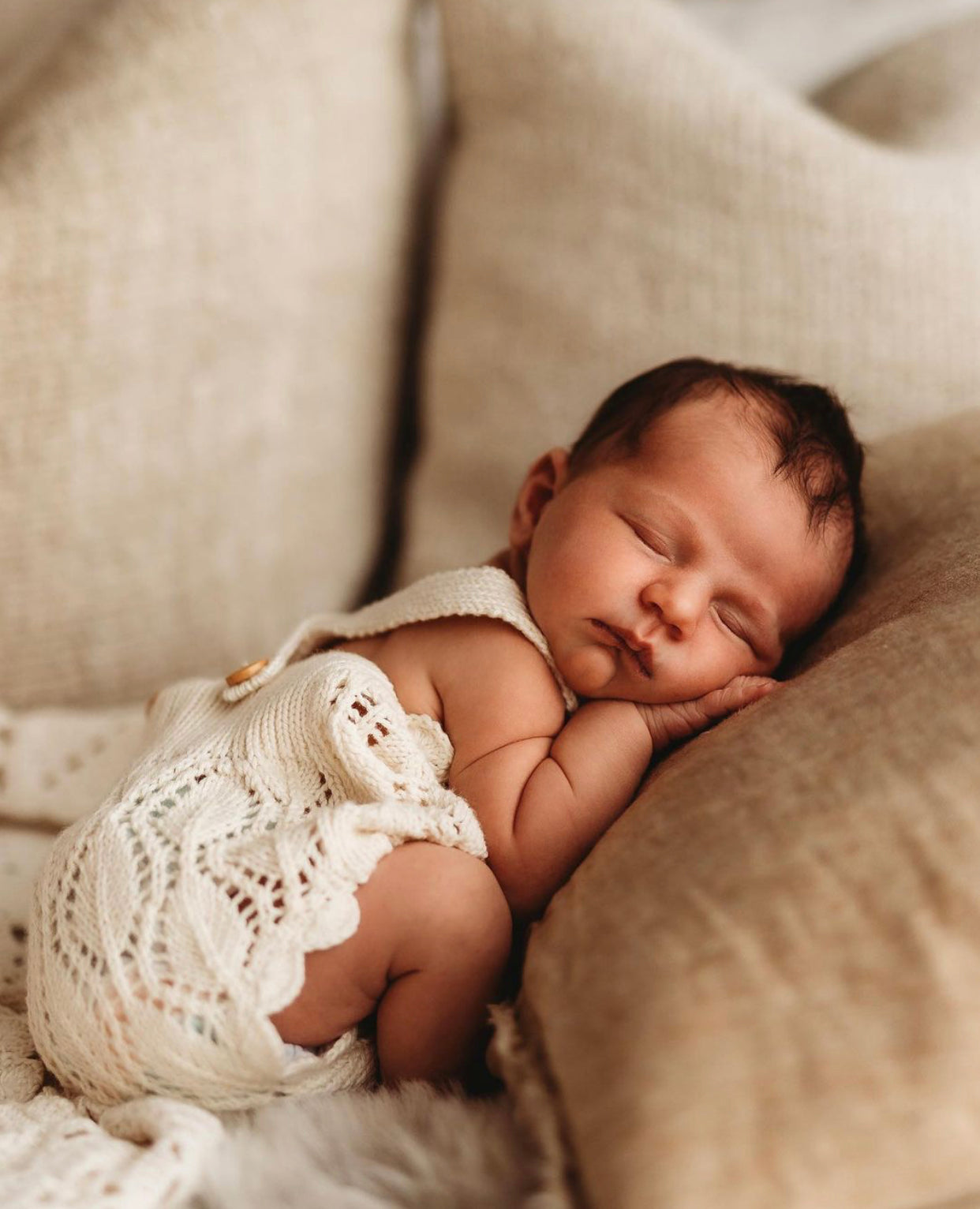 newborn romper for photoshoots heirloom knitwear for babies and newborns