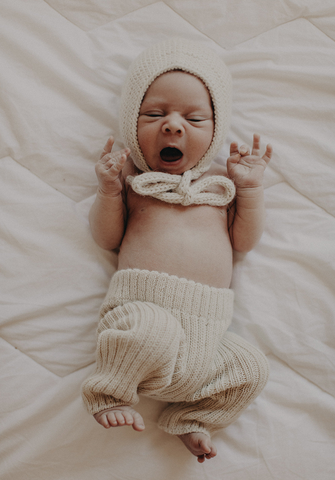 newborn knit pants ribbed in baby alpaca perfect winter knitwear